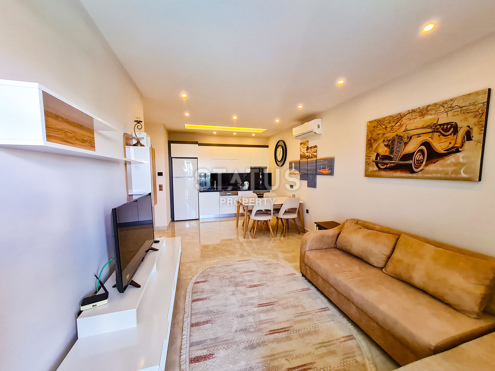 Двухкомнатные апартаменты на первой береговой линии в Махмутларе, 65м2 фото 4