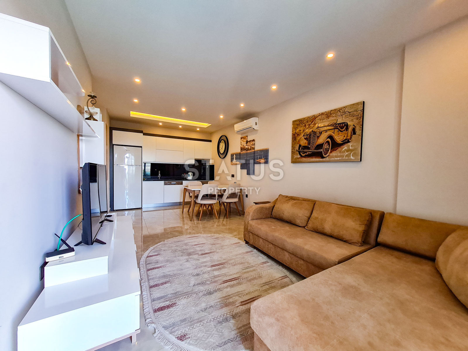 Двухкомнатные апартаменты на первой береговой линии в Махмутларе, 65м2 фото 5