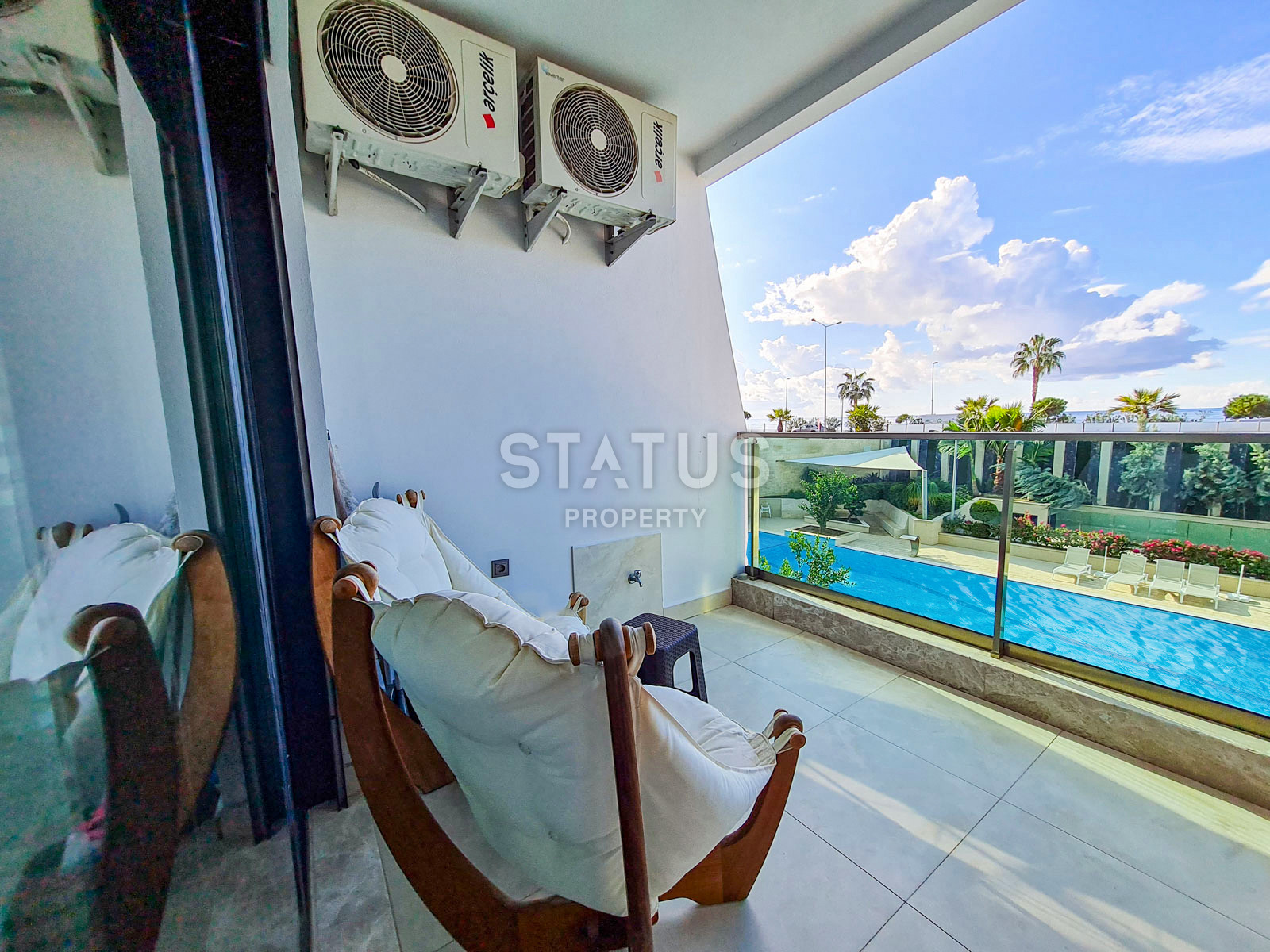 Двухкомнатные апартаменты на первой береговой линии в Махмутларе, 65м2 фото 15