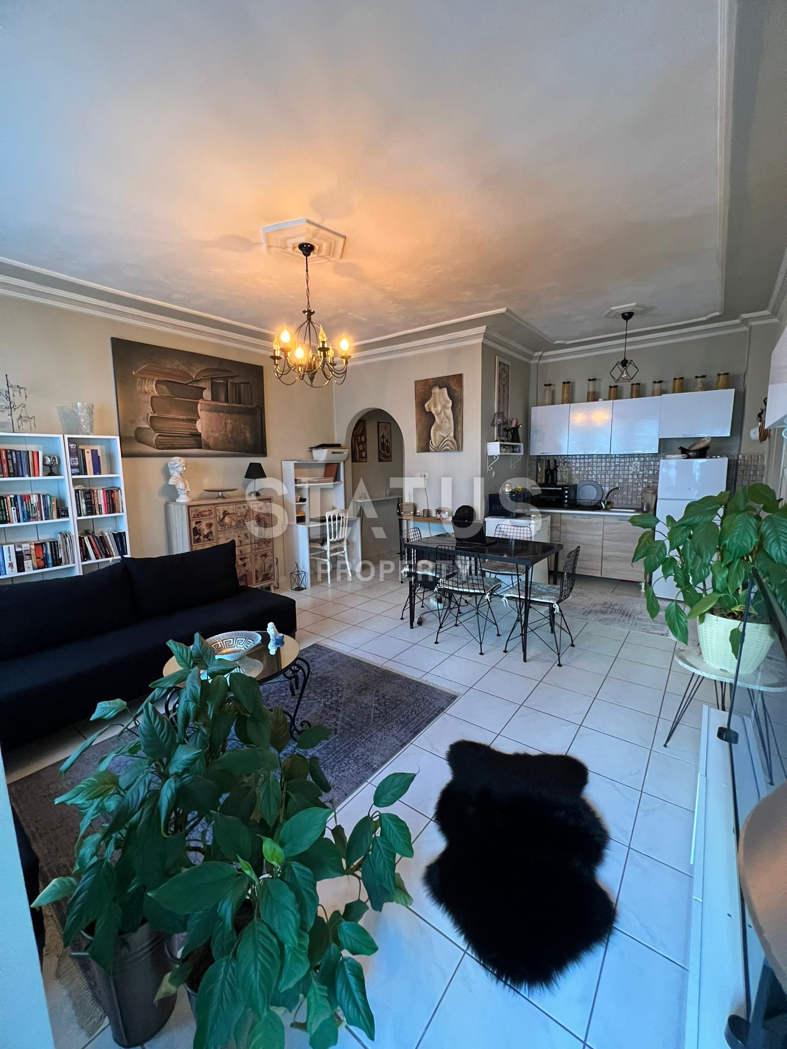 Двухкомнатные стильные уютные апартаменты в 150 м от моря в Махмутлар, 70 м2 фото 2