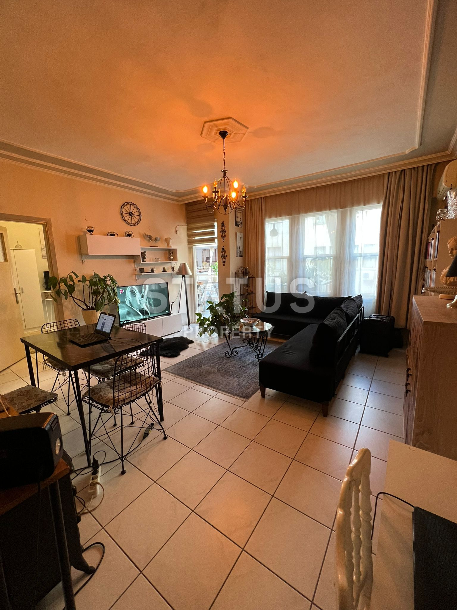 Двухкомнатные стильные уютные апартаменты в 150 м от моря в Махмутлар, 70 м2 фото 3