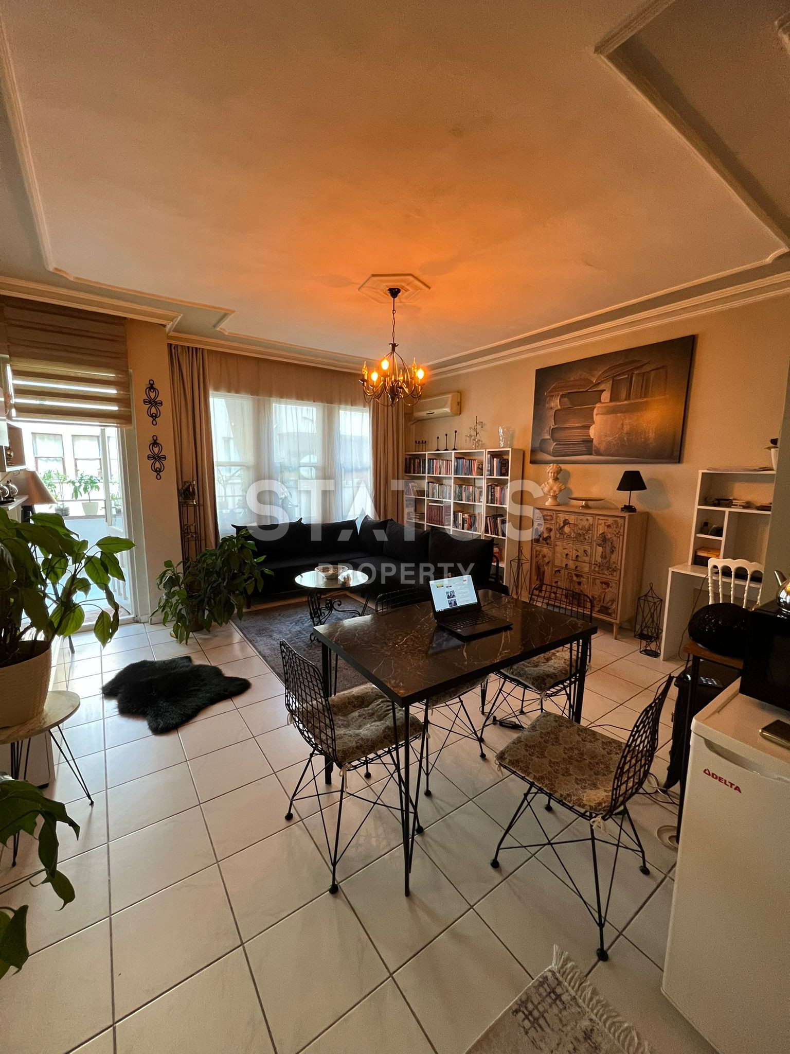 Двухкомнатные стильные уютные апартаменты в 150 м от моря в Махмутлар, 70 м2 фото 4