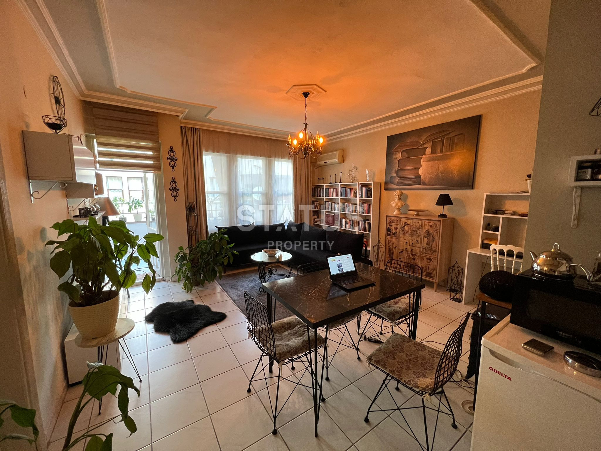 Двухкомнатные стильные уютные апартаменты в 150 м от моря в Махмутлар, 70 м2 фото 5