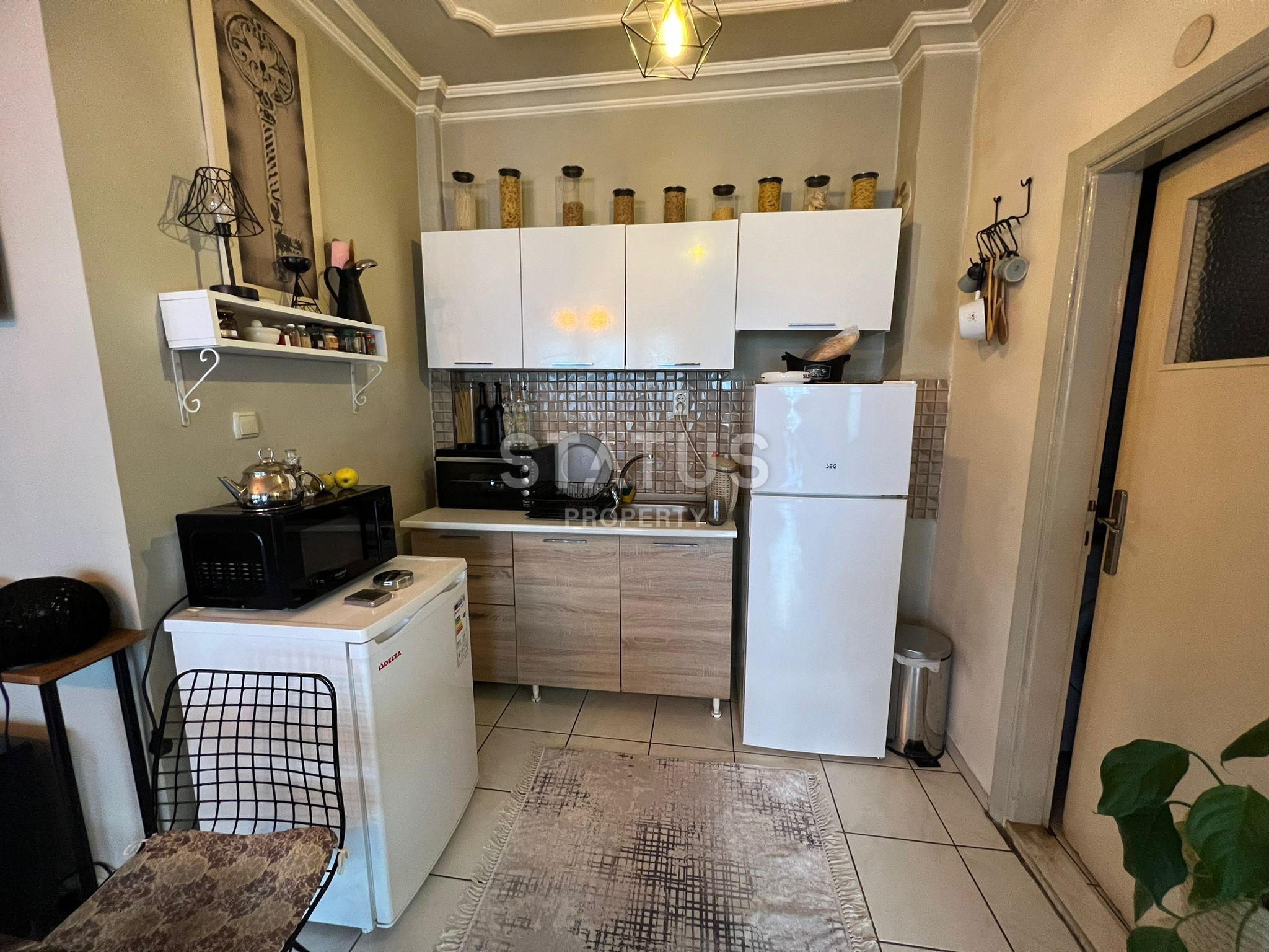 Двухкомнатные стильные уютные апартаменты в 150 м от моря в Махмутлар, 70 м2 фото 8