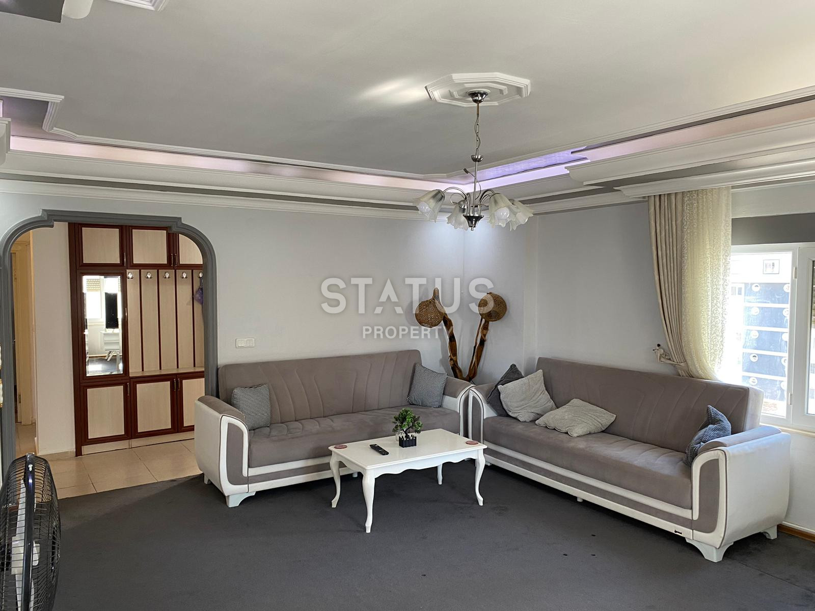 Трехкомнатные апартаменты на 8 этаже с панорамным видом на город в Махмутлар, 120 м2 фото 10