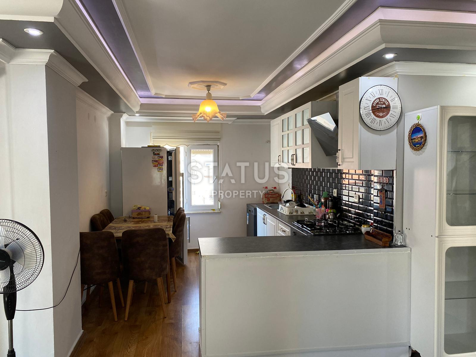 Трехкомнатные апартаменты на 8 этаже с панорамным видом на город в Махмутлар, 120 м2 фото 11