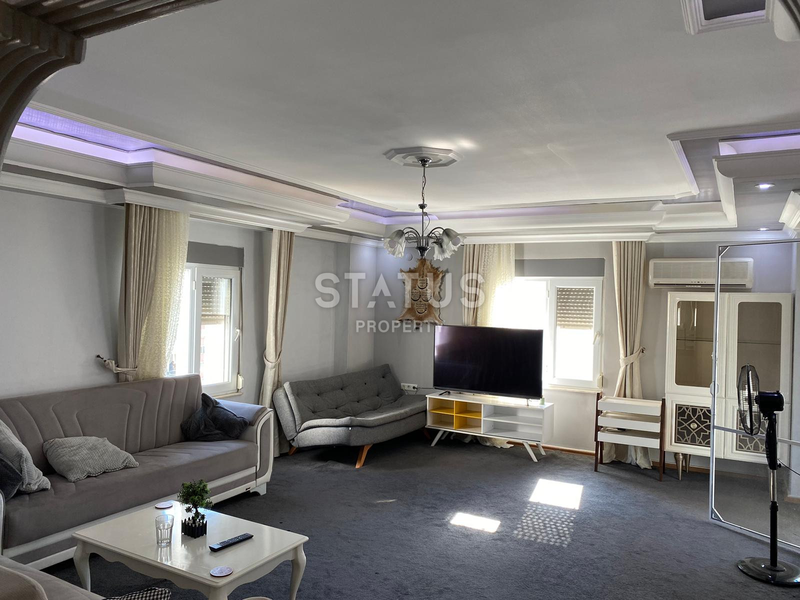 Трехкомнатные апартаменты на 8 этаже с панорамным видом на город в Махмутлар, 120 м2 фото 14