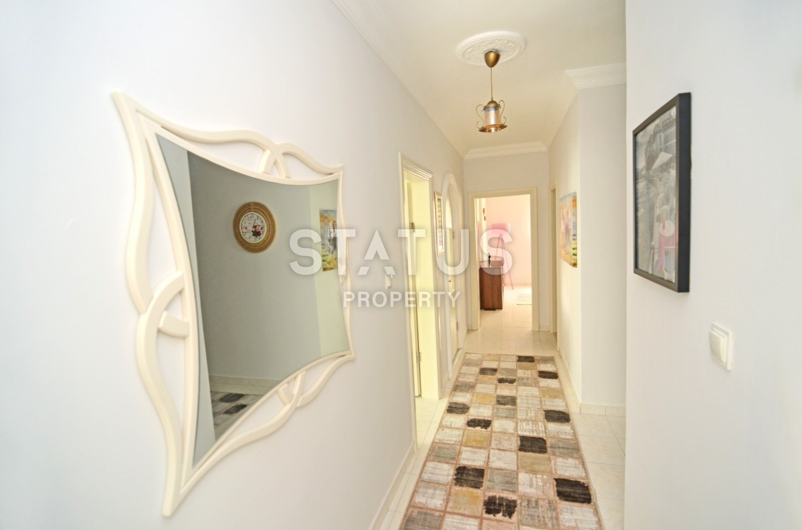 Меблированные апартаменты 3+1 в комплексе с бассейном,  Махмутлар, 130 м2 фото 17