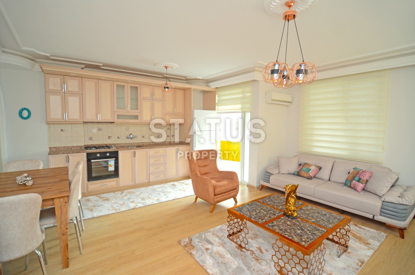 Меблированные апартаменты 3+1 в комплексе с бассейном,  Махмутлар, 130 м2 фото 4