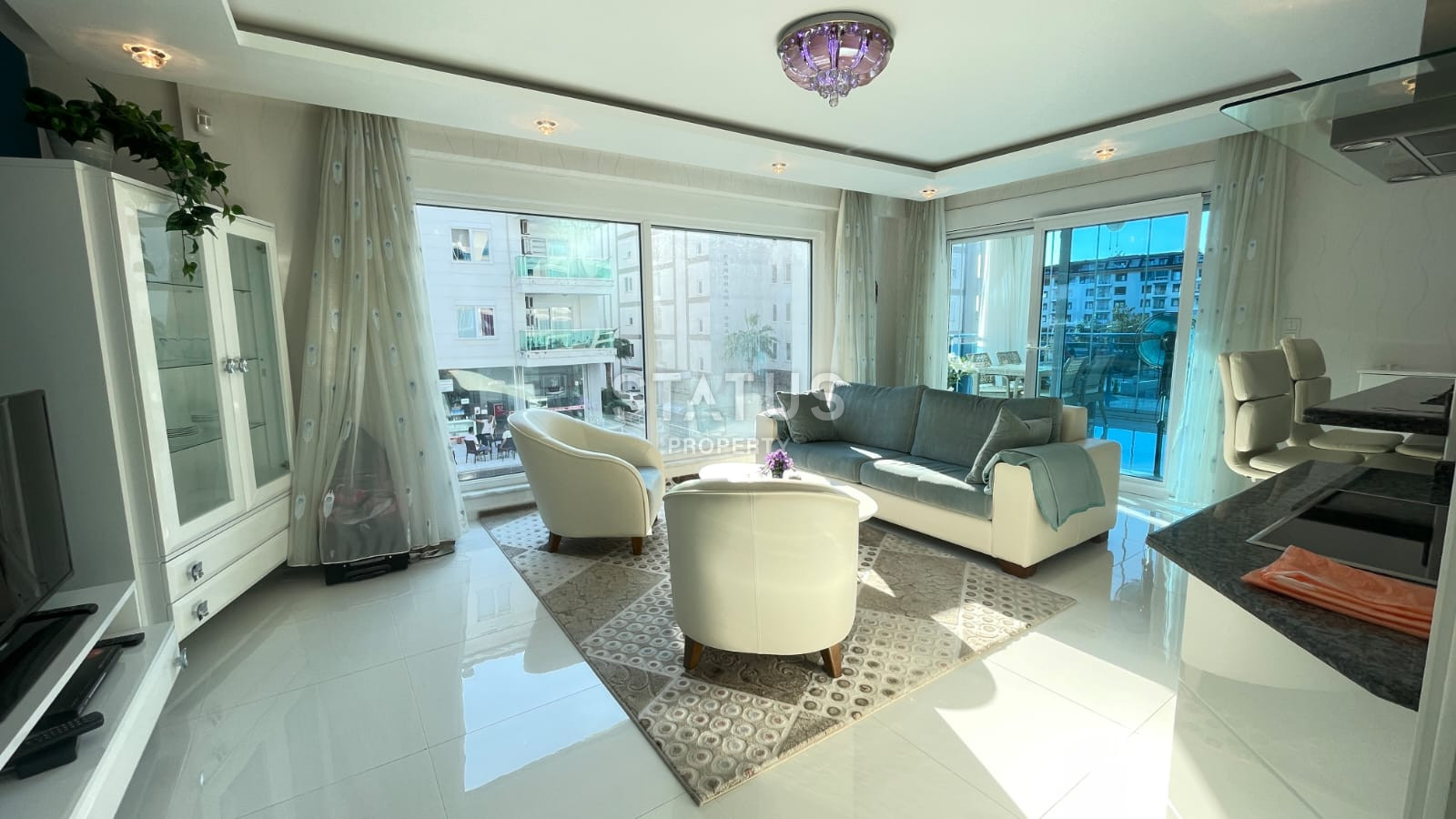 Просторная трёхкомнатная квартира под ключ в Кестел,110м2 фото 5