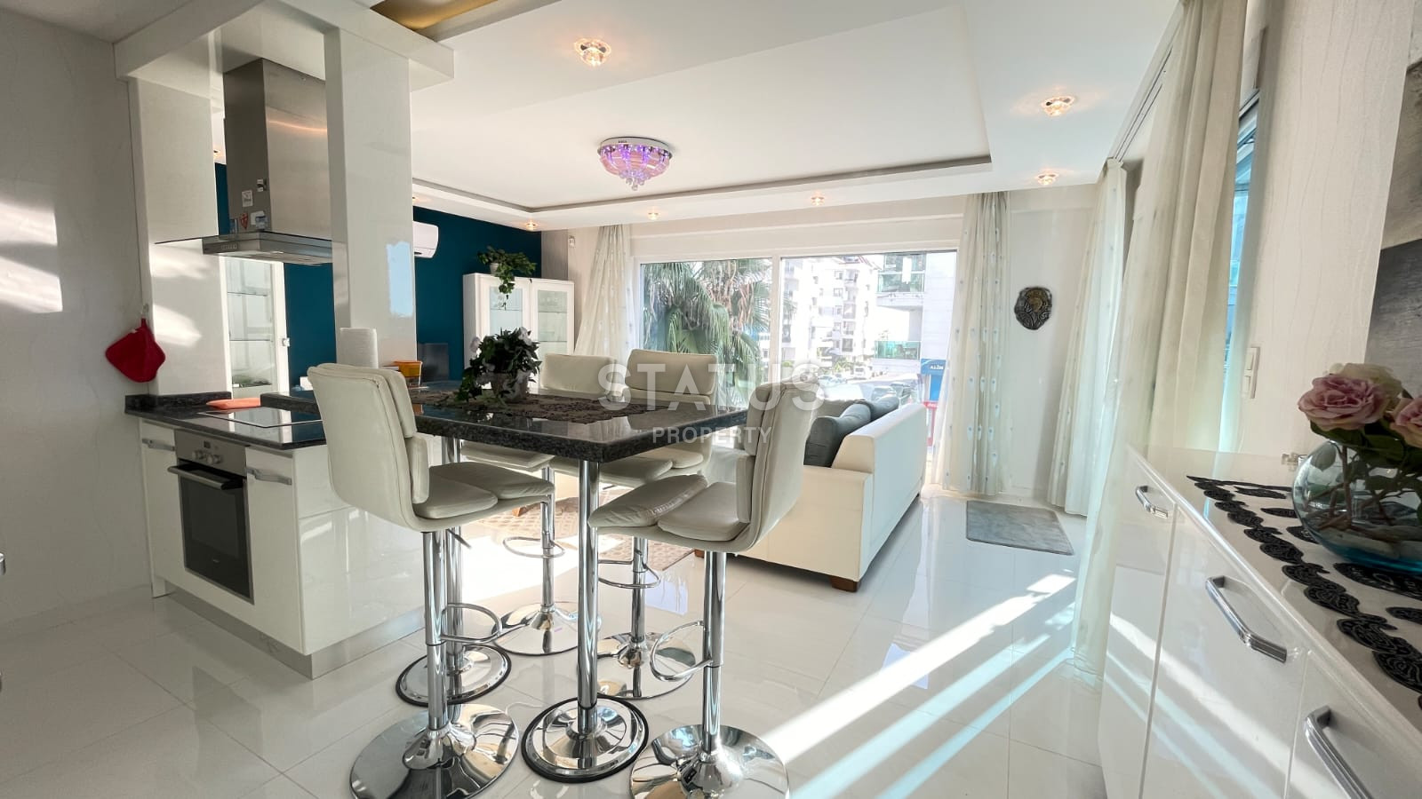 Просторная трёхкомнатная квартира под ключ в Кестел,110м2 фото 21