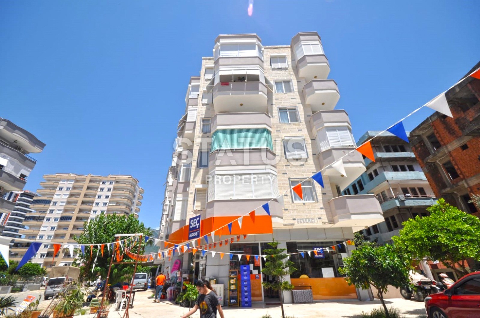 Меблированные апартаменты 3+1 в комплексе с бассейном,  Махмутлар, 130 м2 фото 28