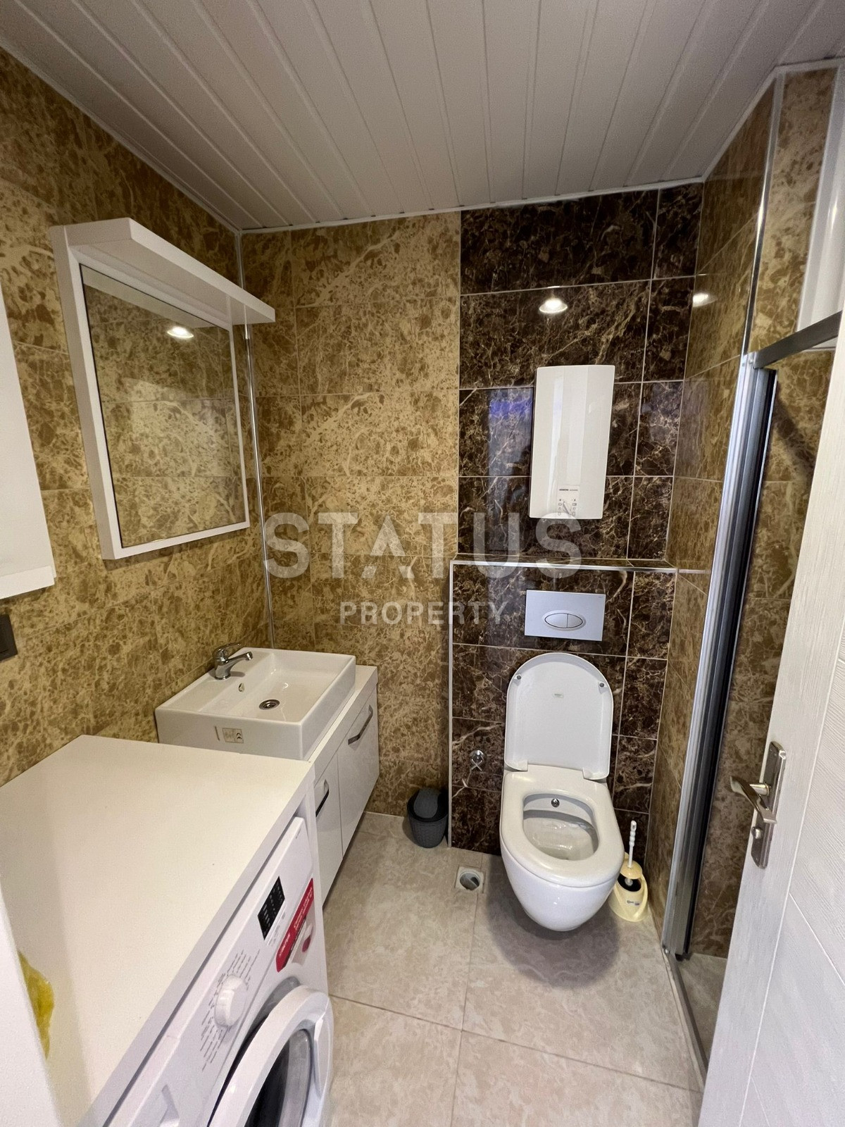 Меблированные апартаменты 1+1 в районе Махмутлар, 70 м2 фото 10