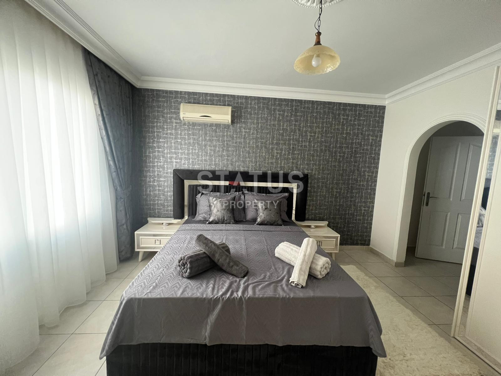 Трёхкомнатные апартаменты в центре Алании.150м2. фото 8