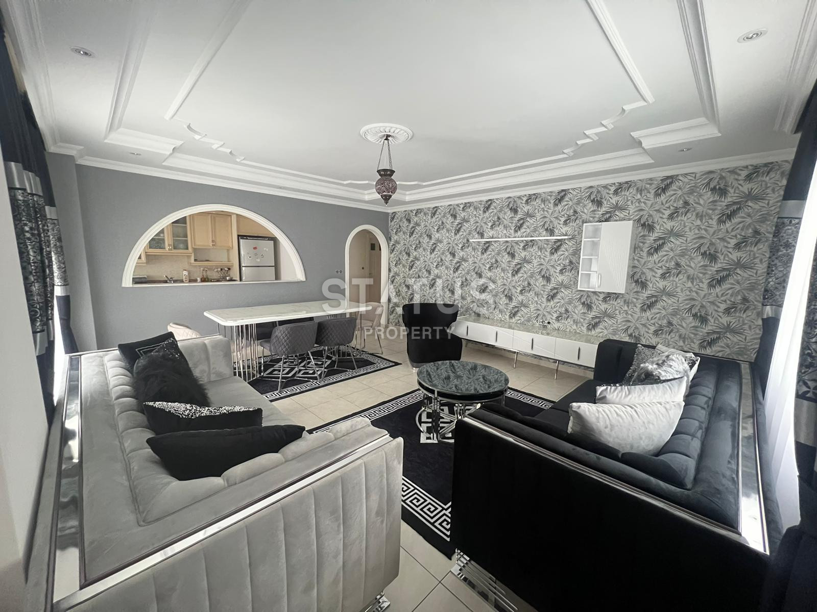 Трёхкомнатные апартаменты в центре Алании.150м2. фото 26