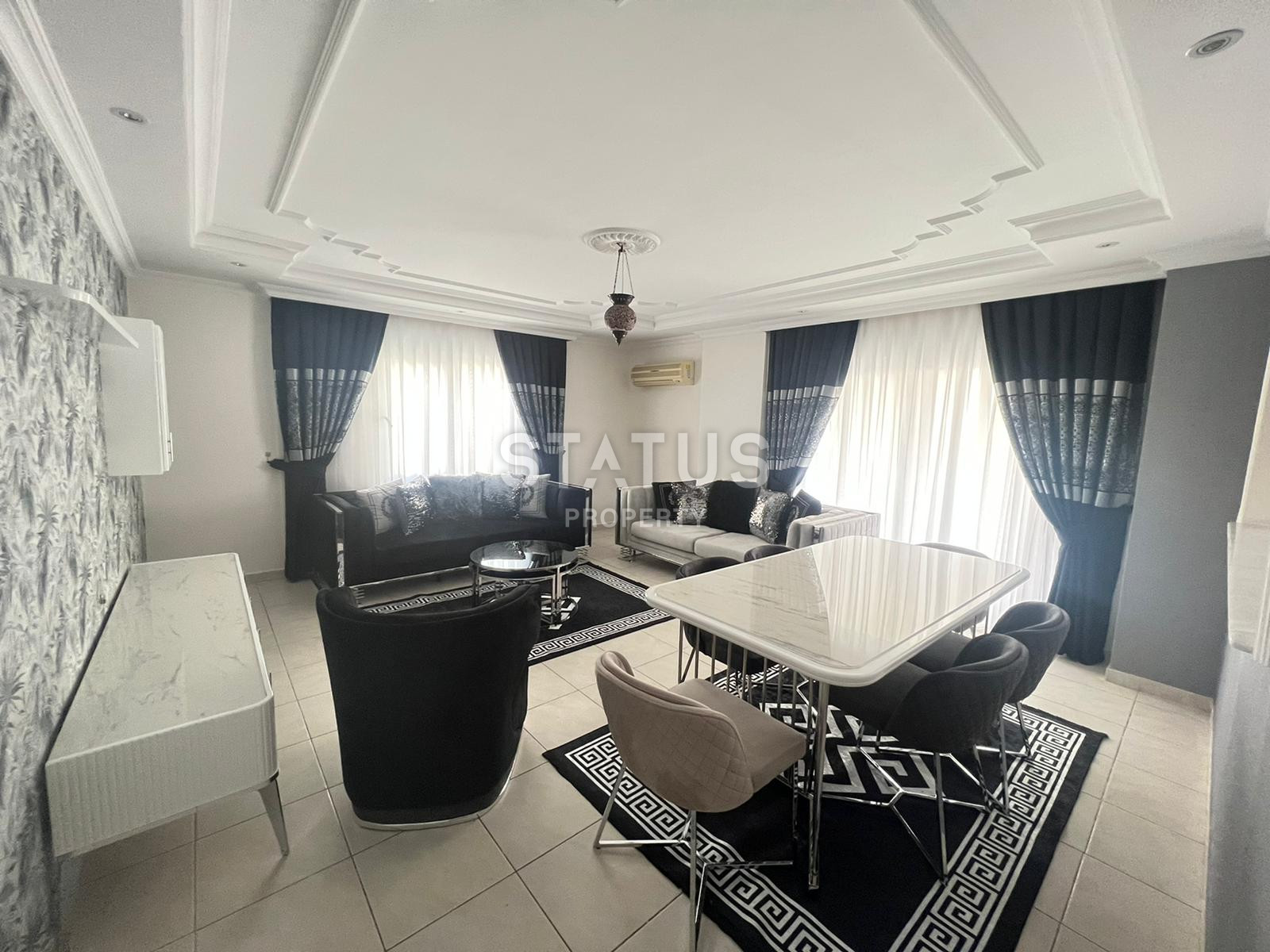 Трёхкомнатные апартаменты в центре Алании.150м2. фото 27