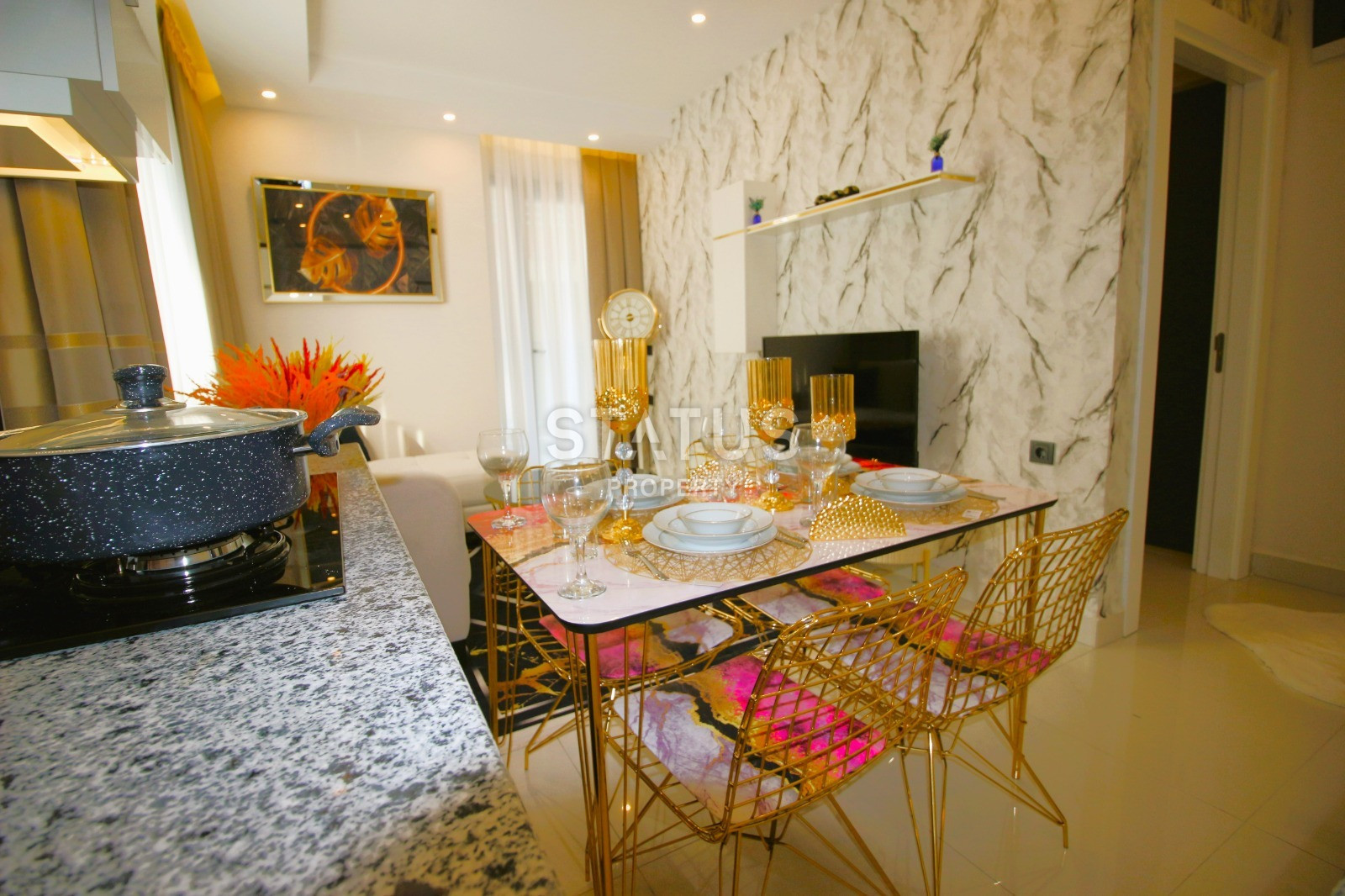 Апартаменты в новом комплексе в районе Махмутлар, 55м2. фото 26