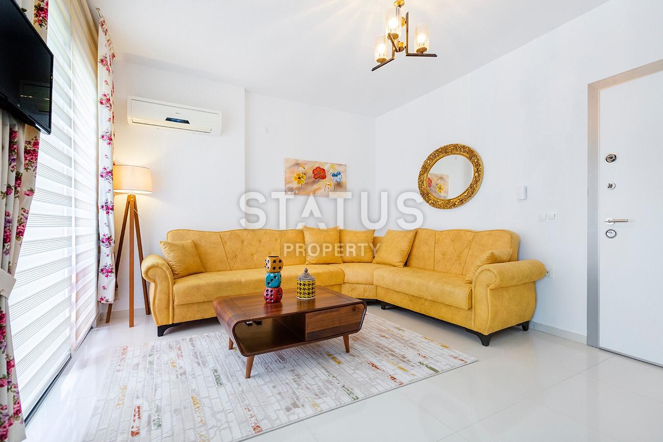 Квартира-студия с мебелью в комплексе с бассейном, Кестель, 45 м2 фото 3