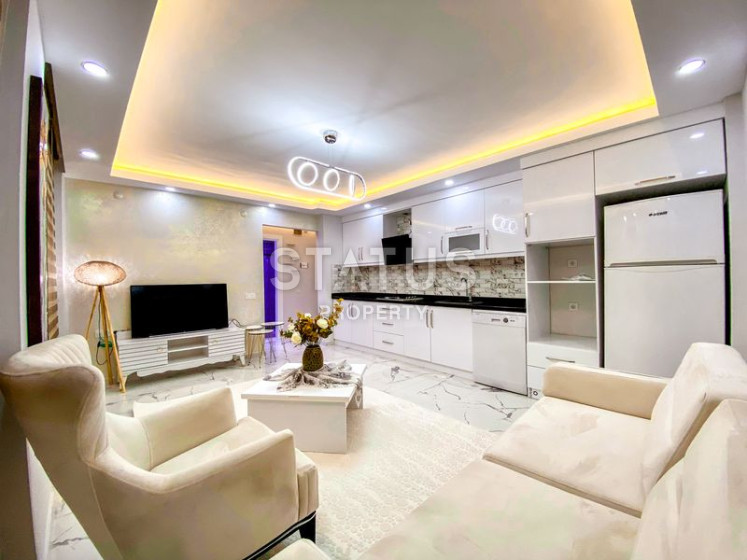 Квартира со свежим ремонтом в центре Алании. 55м2 фото 1