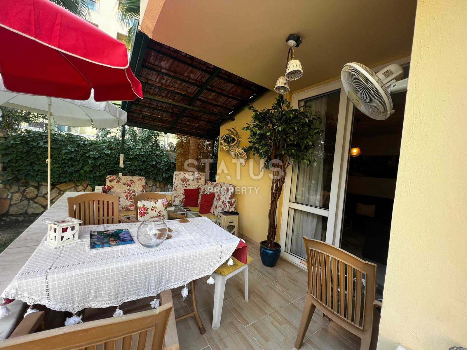 Садовый дуплекс 2+1 в Конаклы, 140 м2 фото 8