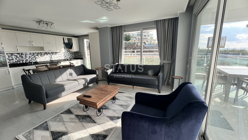 Трехкомнатная квартира в 50 метрах от моря в районе Каргыджак, 110 м2 фото 4