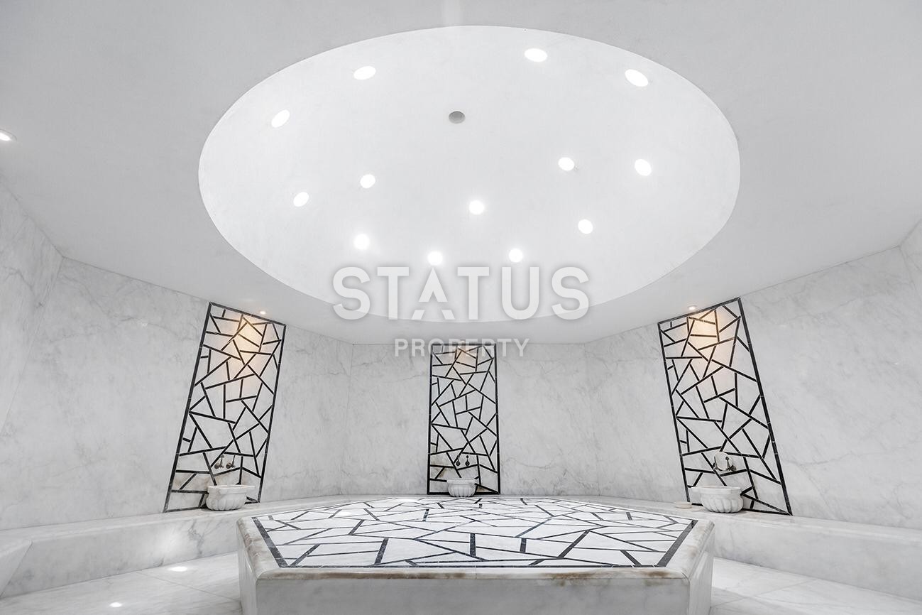 Квартира-студия с мебелью в комплексе с бассейном, Кестель, 45 м2 фото 16