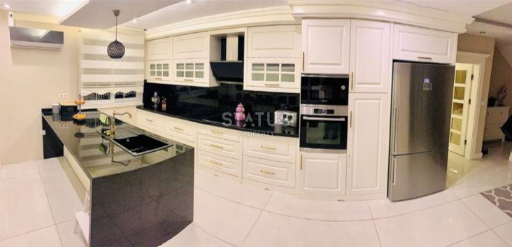 Пятикомнатный меблированный дуплекс с джакузи в Конаклы, 210 м2 фото 6