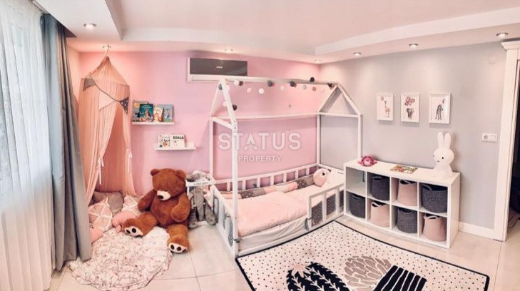 Пятикомнатный меблированный дуплекс с джакузи в Конаклы, 210 м2 фото 9