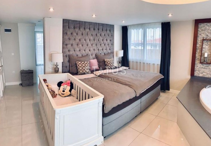 Пятикомнатный меблированный дуплекс с джакузи в Конаклы, 210 м2 фото 11