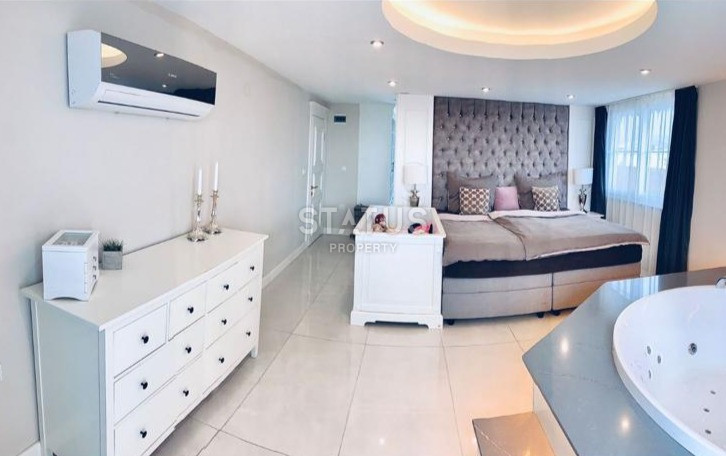 Пятикомнатный меблированный дуплекс с джакузи в Конаклы, 210 м2 фото 12