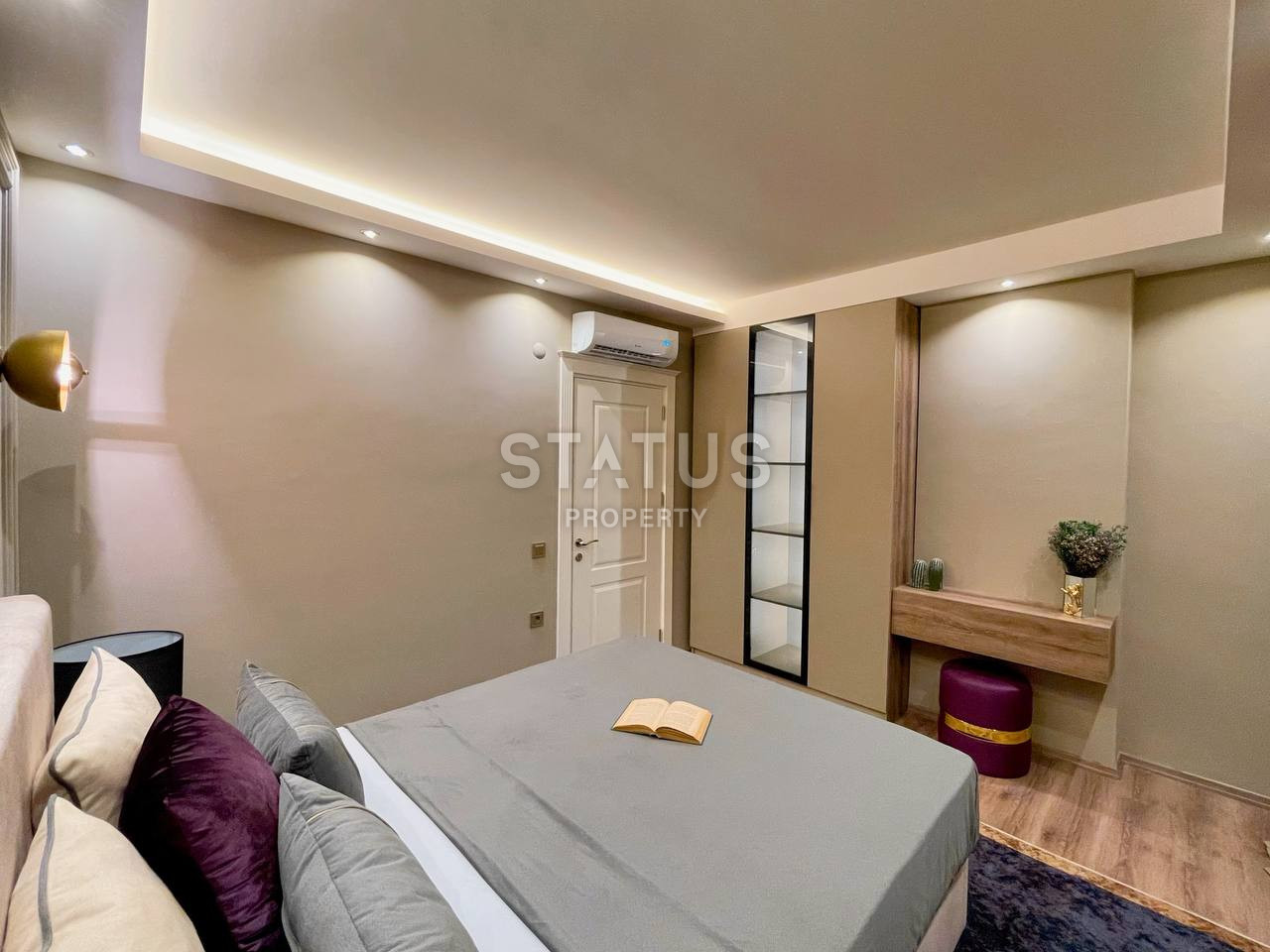 Меблированная трехкомнатная квартира в Каргыджак, 120 м2 фото 9