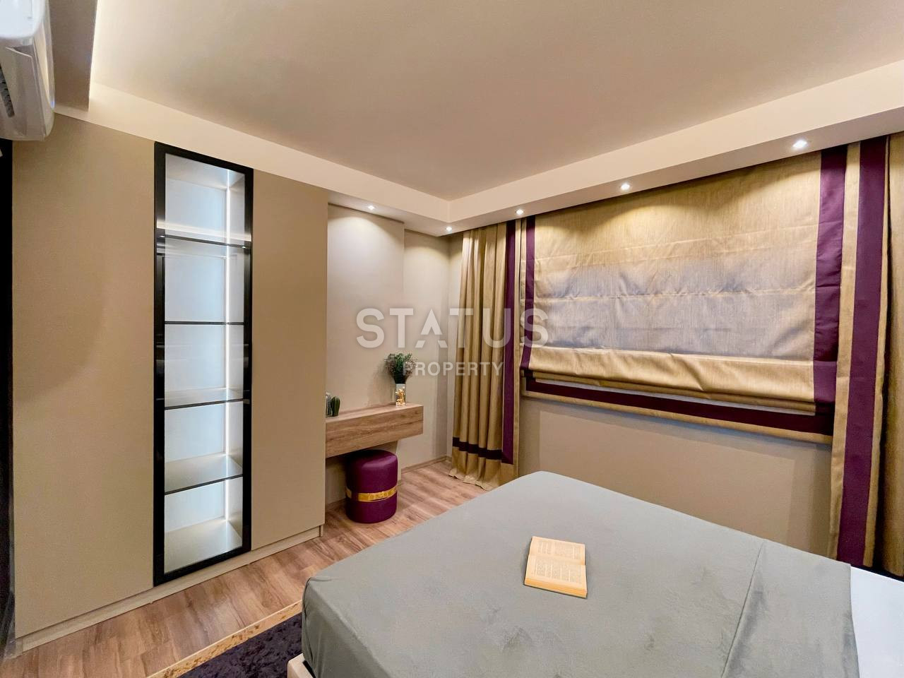 Меблированная трехкомнатная квартира в Каргыджак, 120 м2 фото 10