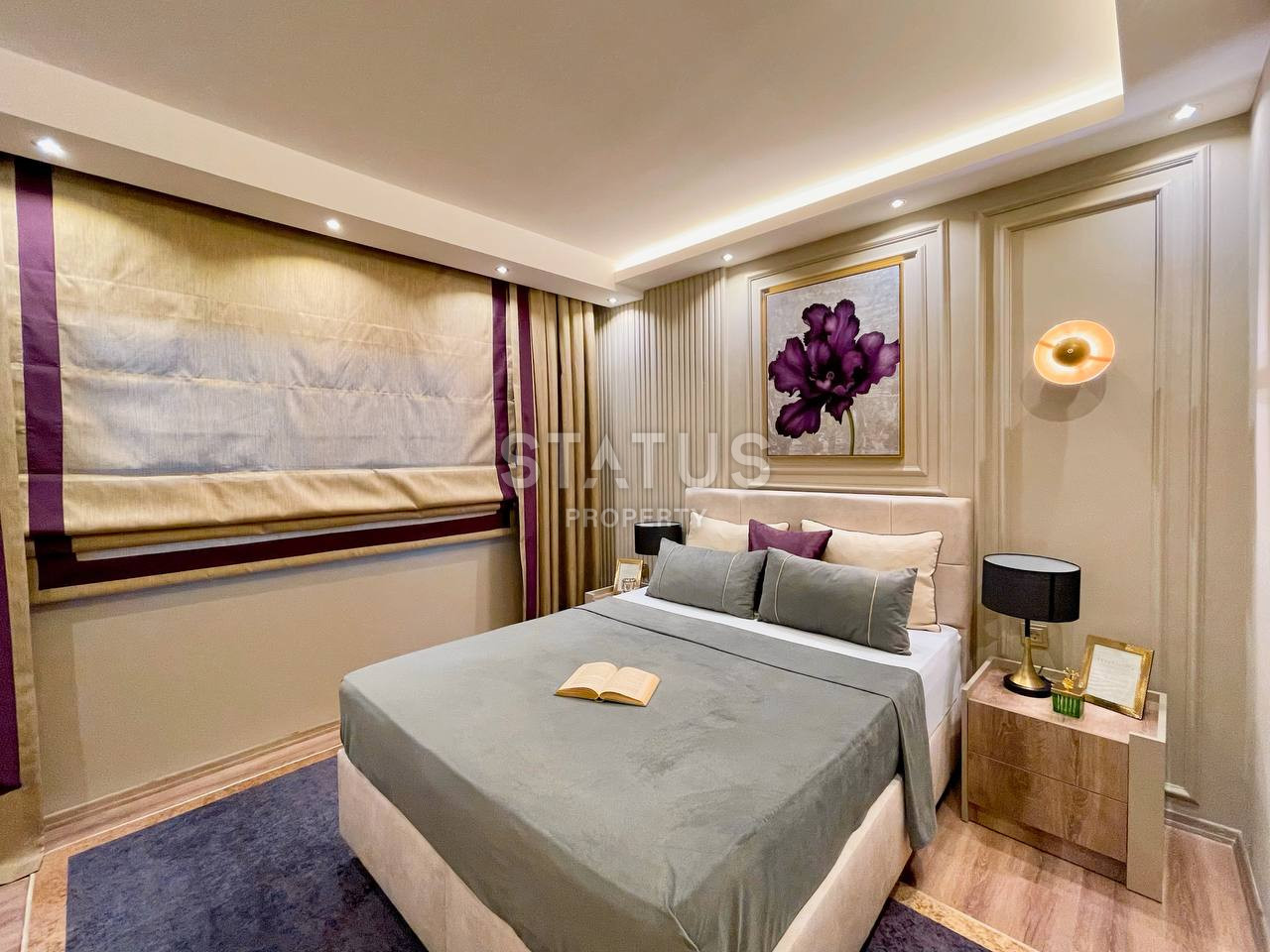 Меблированная трехкомнатная квартира в Каргыджак, 120 м2 фото 15