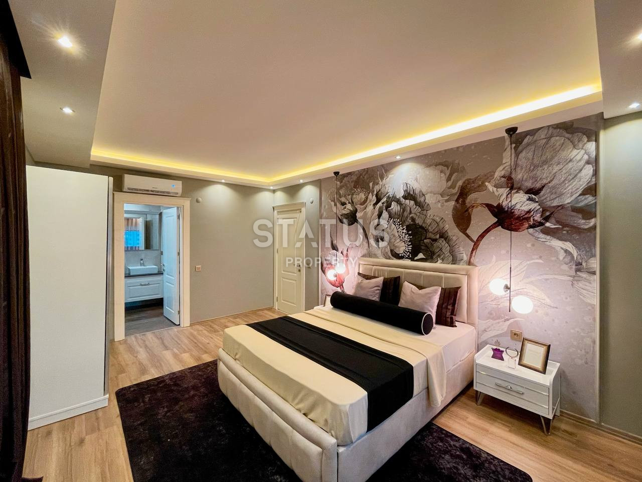 Меблированная трехкомнатная квартира в Каргыджак, 120 м2 фото 17