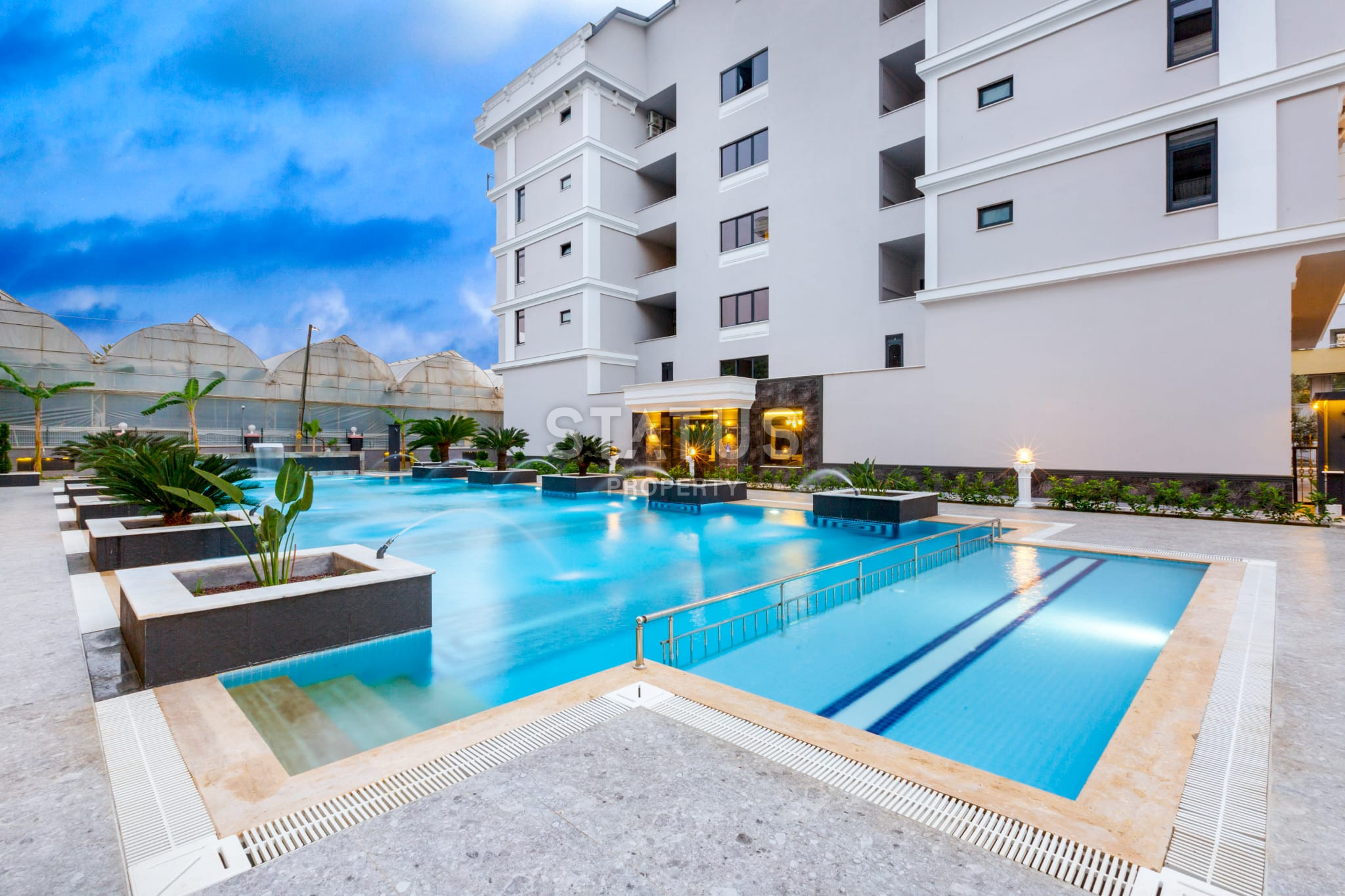 Меблированная трехкомнатная квартира в Каргыджак, 120 м2 фото 25