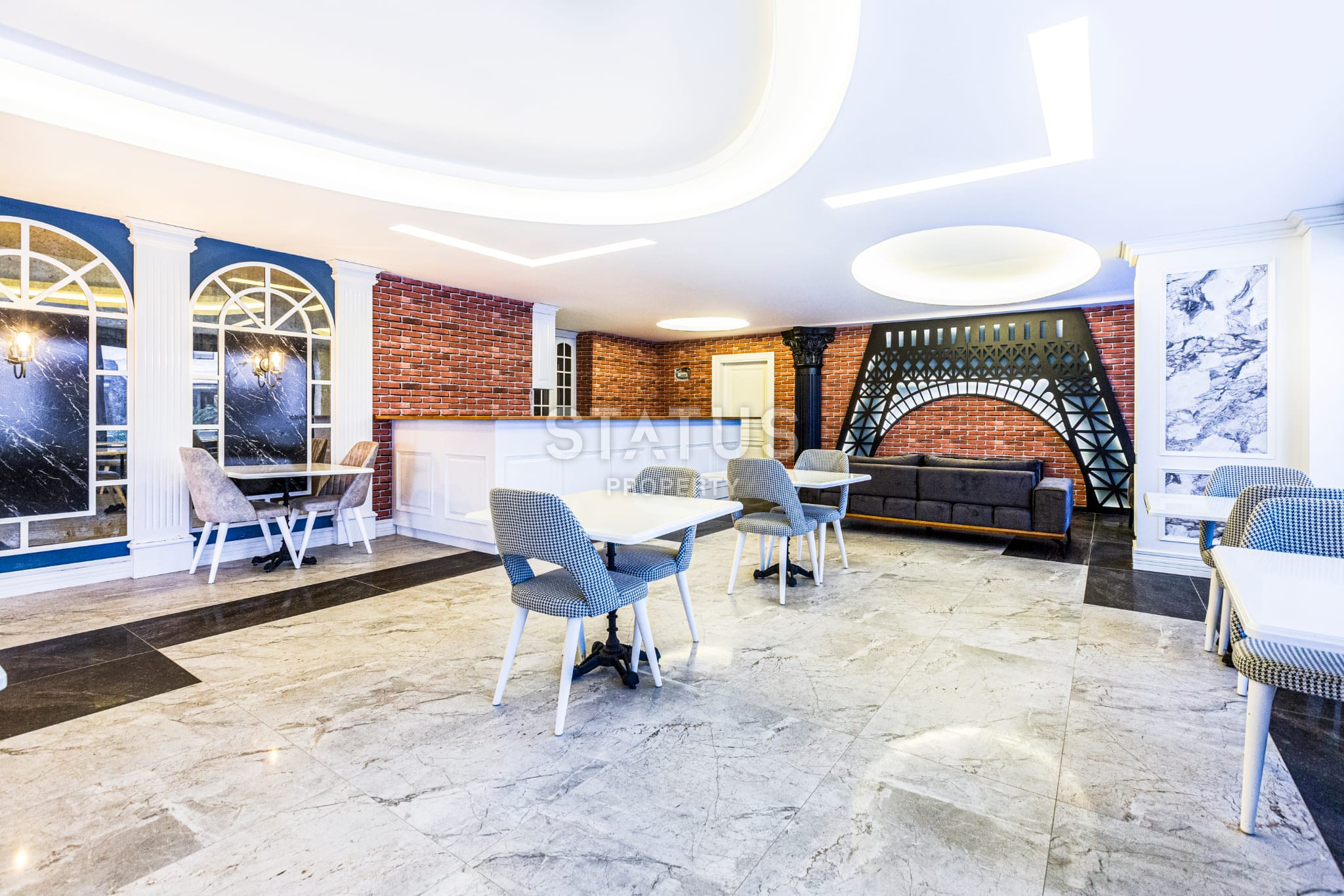 Меблированная трехкомнатная квартира в Каргыджак, 120 м2 фото 26