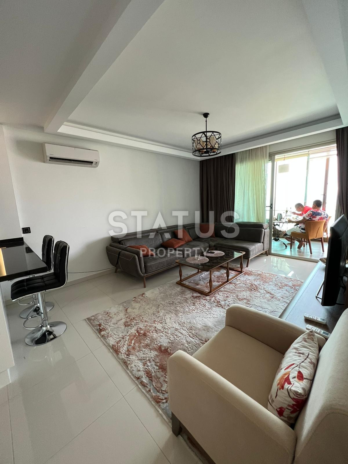 Two-room apartment on the first coastline in Kargicak, 70 m2 фото 5