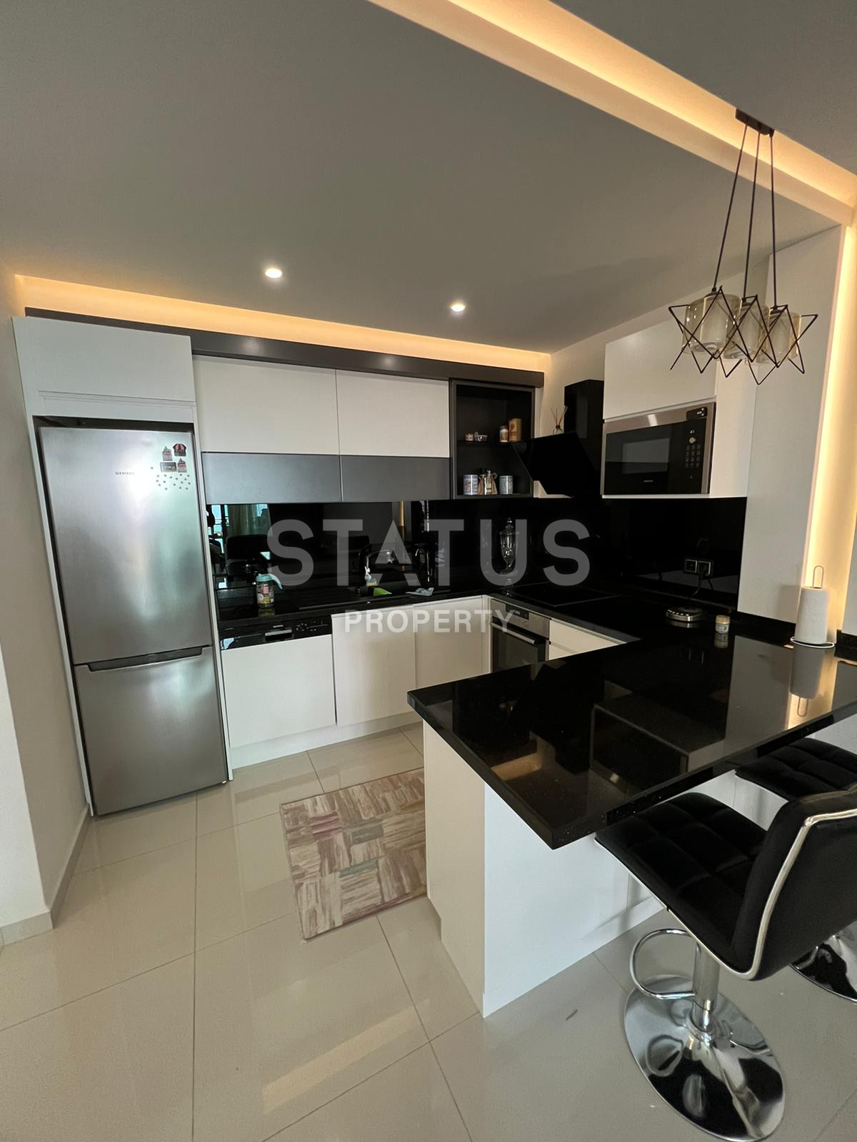 Two-room apartment on the first coastline in Kargicak, 70 m2 фото 6