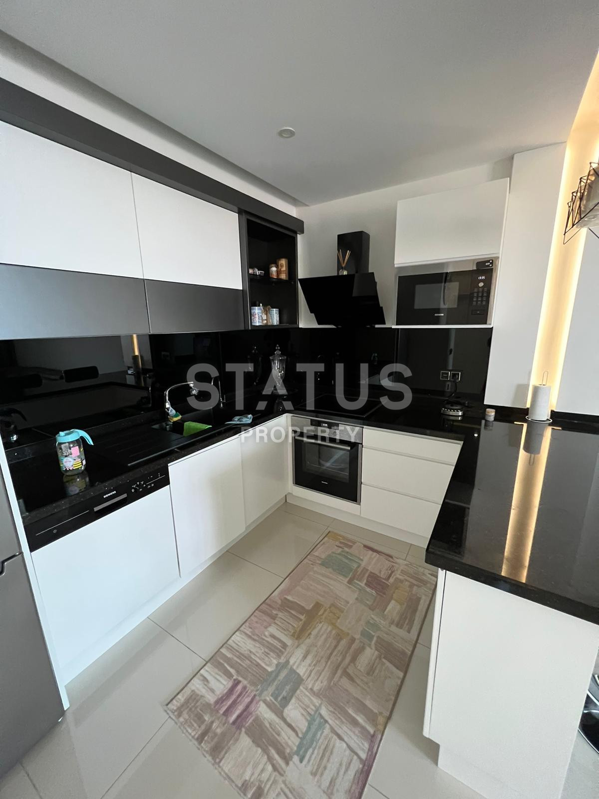 Two-room apartment on the first coastline in Kargicak, 70 m2 фото 8