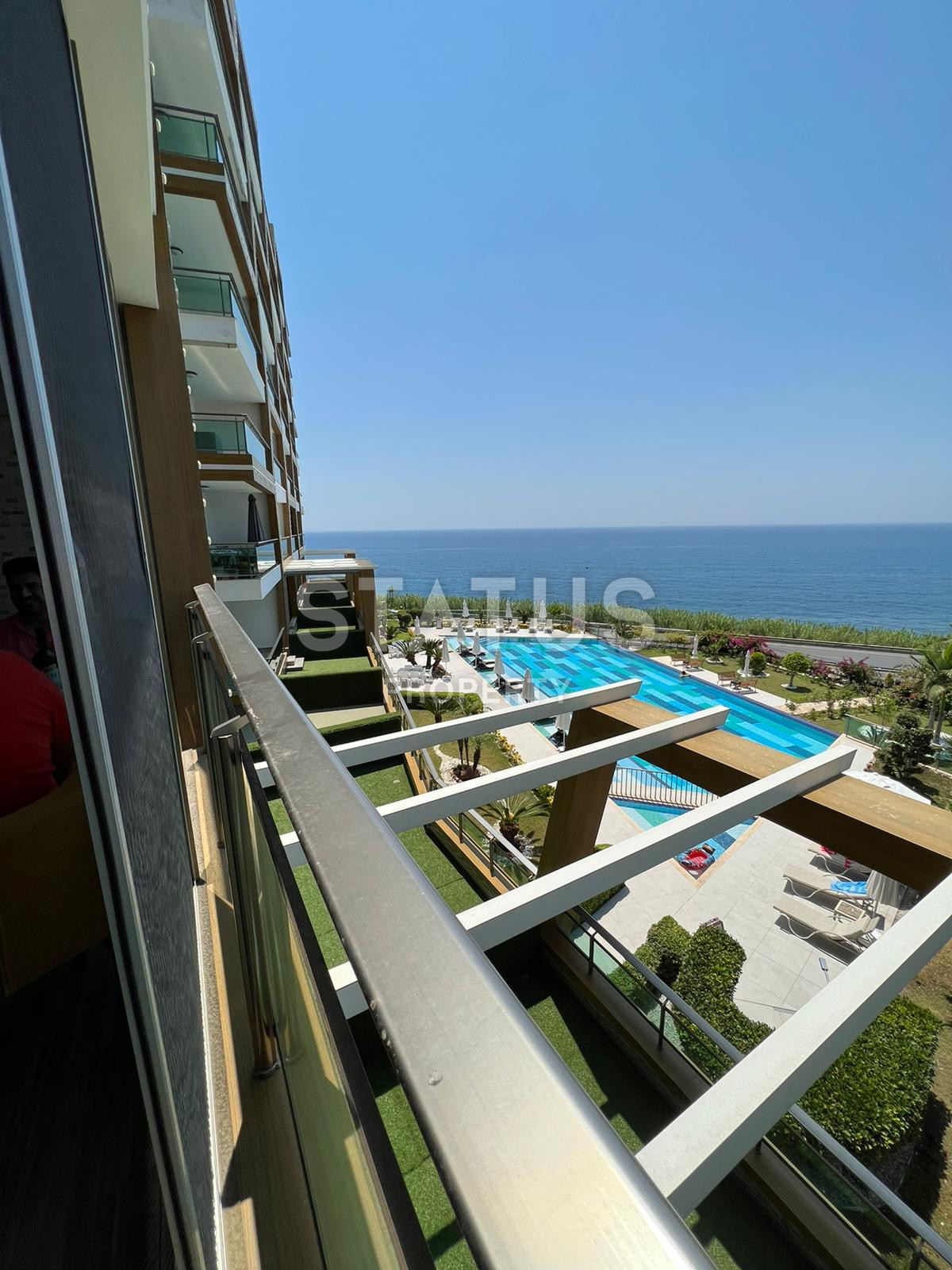 Two-room apartment on the first coastline in Kargicak, 70 m2 фото 13