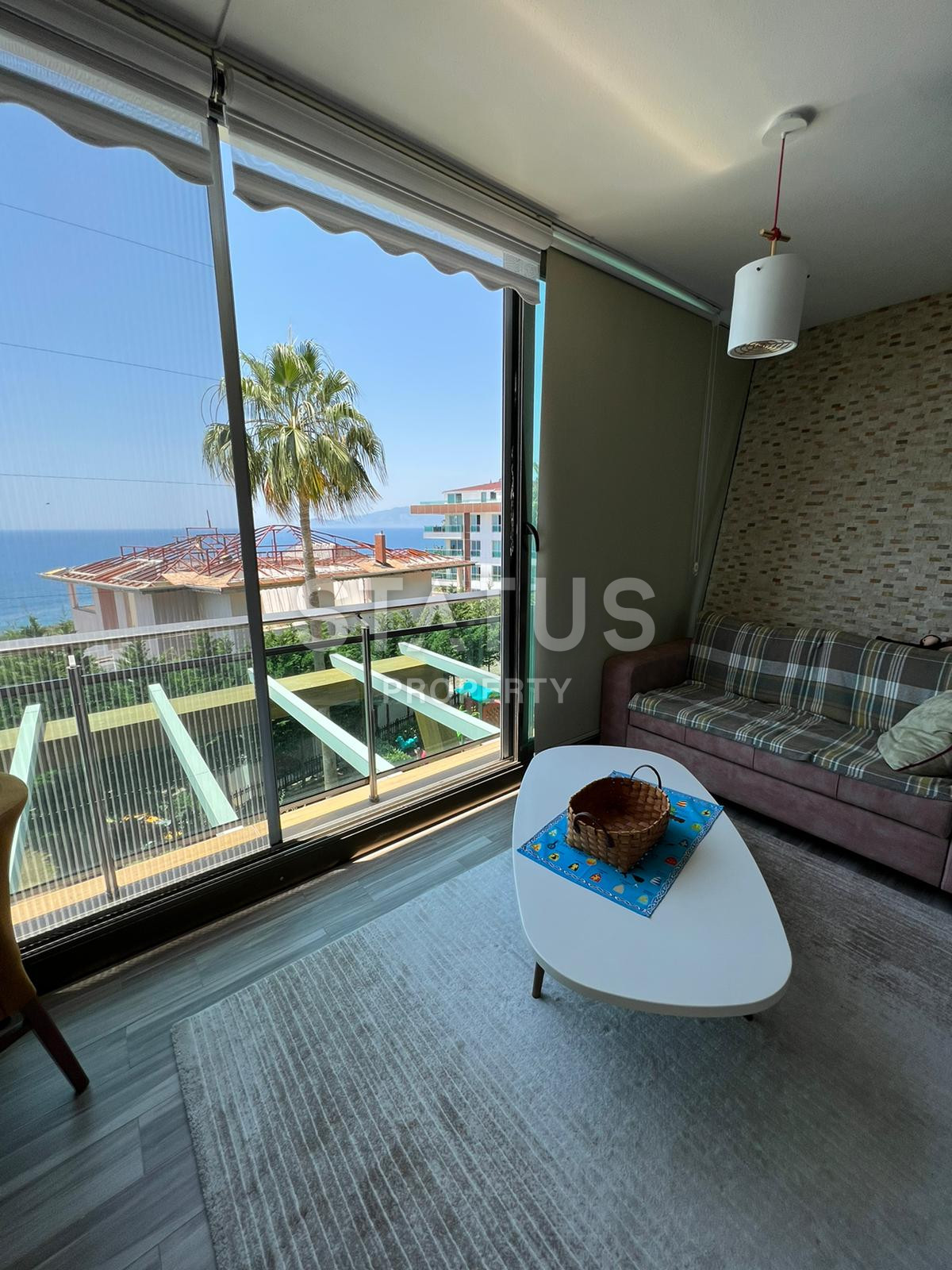 Two-room apartment on the first coastline in Kargicak, 70 m2 фото 14