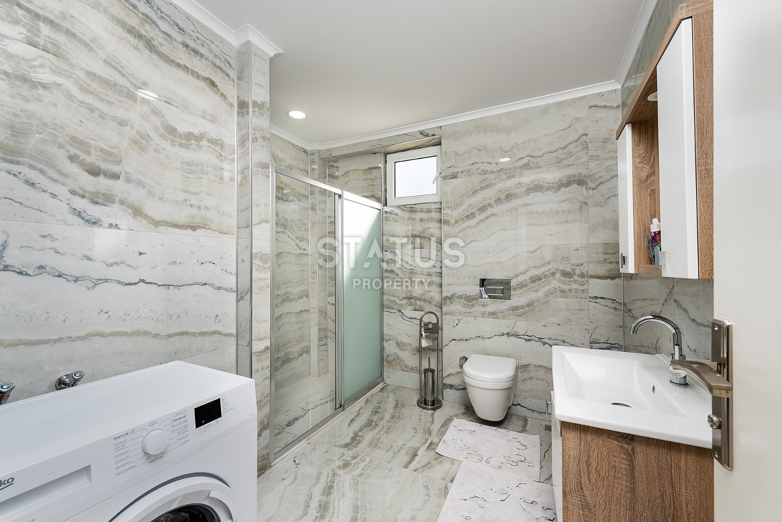 Отдельная вилла с тремя спальнями и бассейном в районе Авсаллар, 185 м2 фото 9