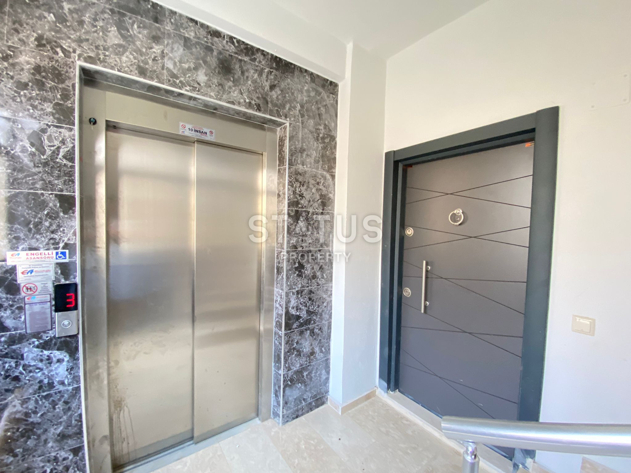 Трёхкомнатная новая квартира с отдельной кухней в Конаклы.115м2 фото 11