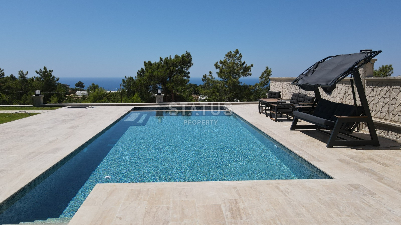 Огромная трёхэтажная вила с видом на море в районе Инжекум. 660м2 фото 12