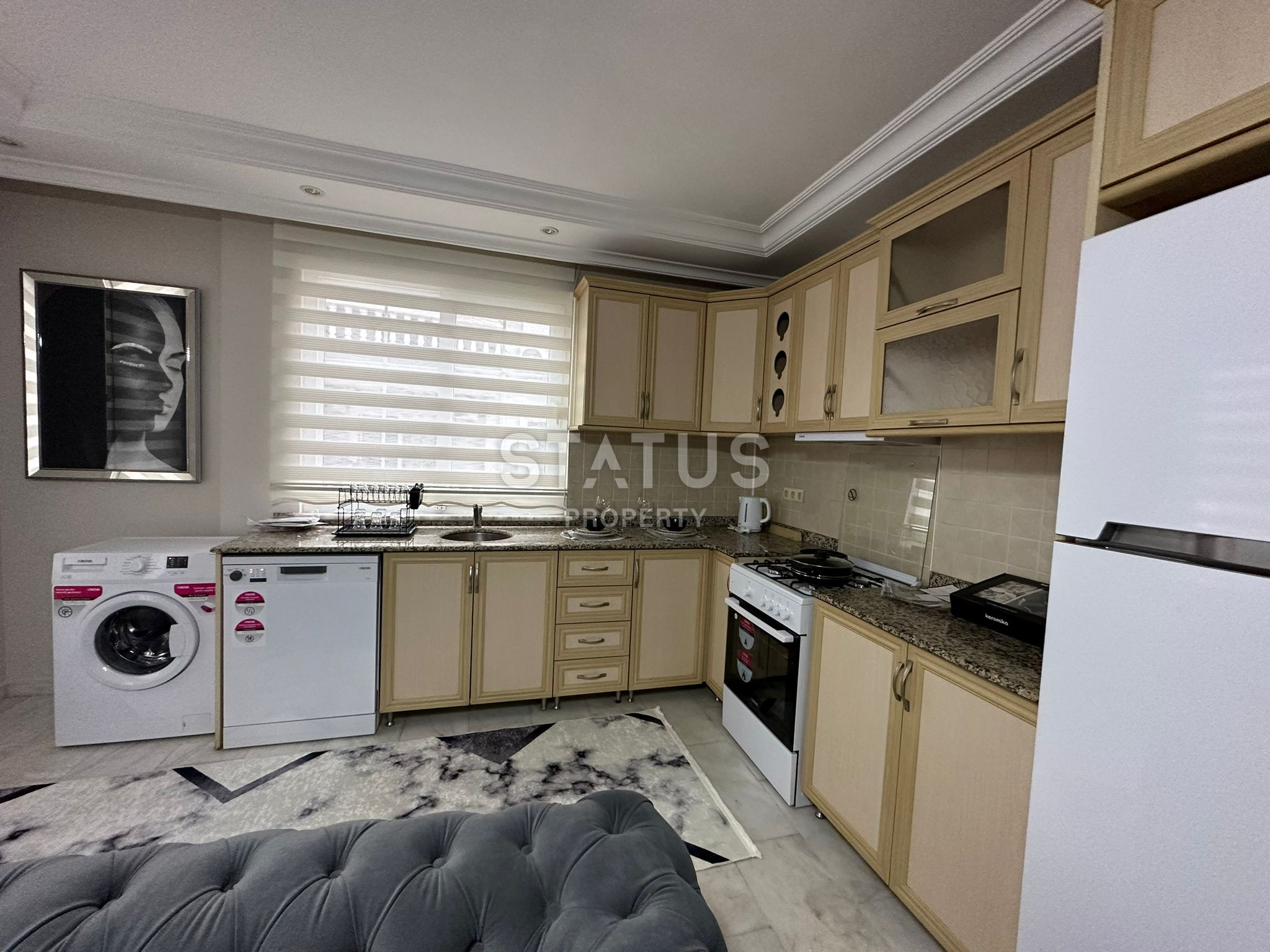 Просторная обустроенная квартира в районе Оба, 110м2 фото 7