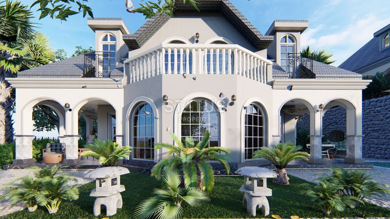 Новые роскошные видовые виллы в районе Тепе, 245 м2 фото 3