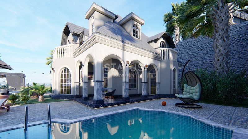 Новые роскошные видовые виллы в районе Тепе, 245 м2 фото 5