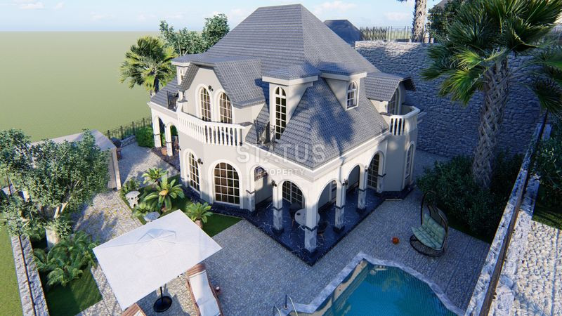 Новые роскошные видовые виллы в районе Тепе, 245 м2 фото 10