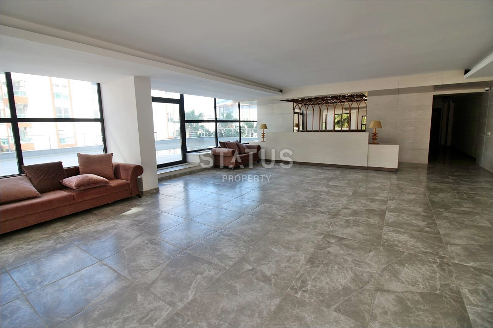 Новая квартира с видом на море в комплексе с инфраструктурой в Каргыджаке. 60м2 фото 3