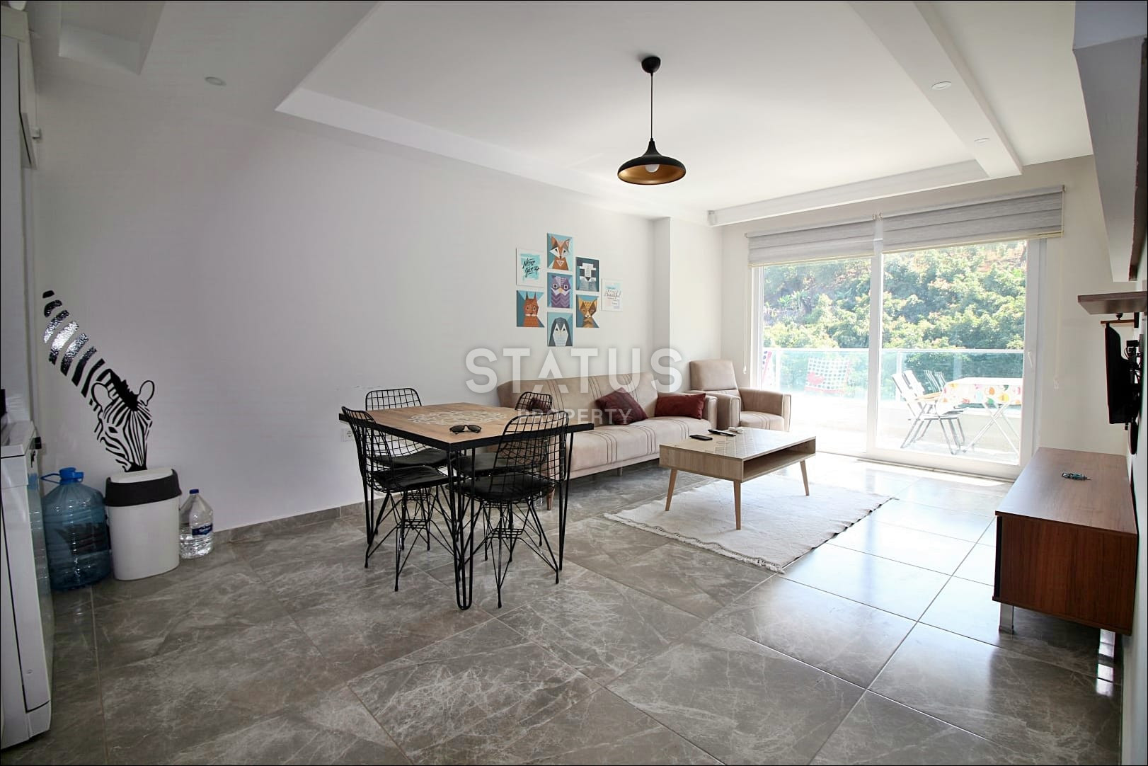 Новая квартира с видом на море в комплексе с инфраструктурой в Каргыджаке. 60м2 фото 6